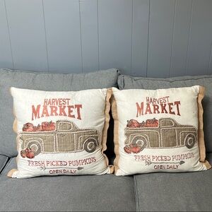 Harvest Market Decorative Throw Pillows
